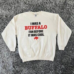 Vintage Buffalo Bills I Was A Buffalo Fan Sweatshirt